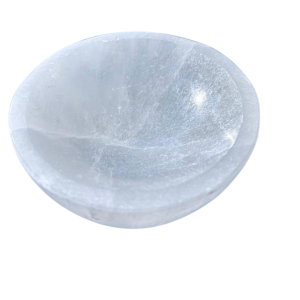 Round Selenite Charging Bowl 8cm